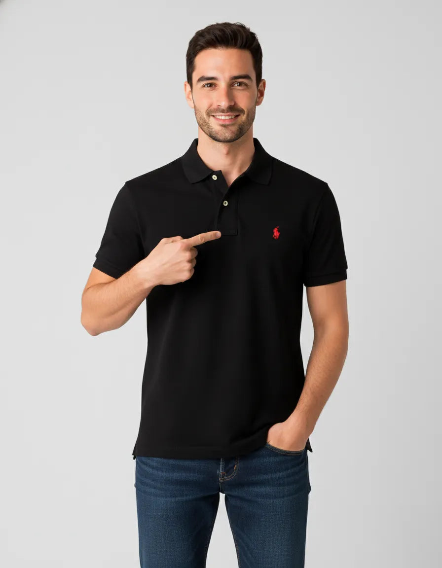 Pack x5 Polos Piqué Premium RL